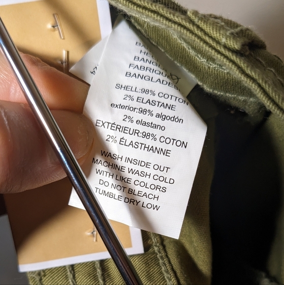 MICHAEL Kors High-rise straight ankle pants in Smoky Olive - Picture 6 of 7